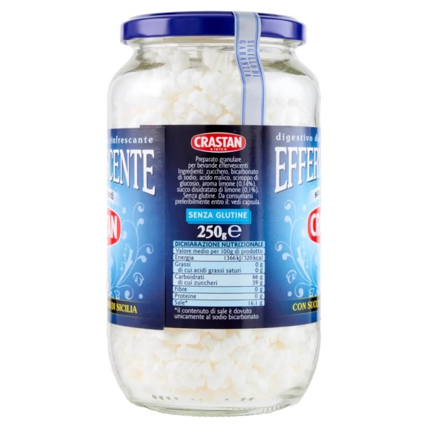 Crastan Effervescent Lemon Drink 250g Digestive