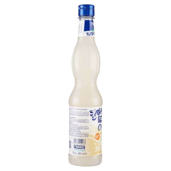 Fabbri Orzata Syrup 560ml - Italian Orgeat Drink Syrup