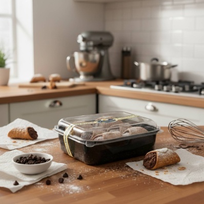 Sicilian Cannoli Hazelnut Cream 200g Italian Dessert