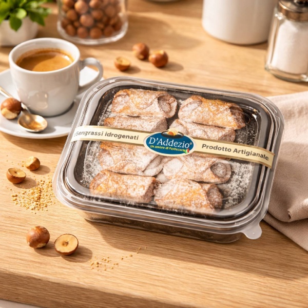 Sicilian Cannoli Hazelnut Cream 200g Italian Dessert