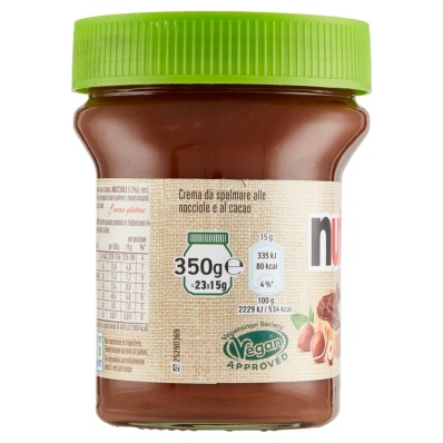 Nutella Plant Based 350g Vegan Hazelnut Spread