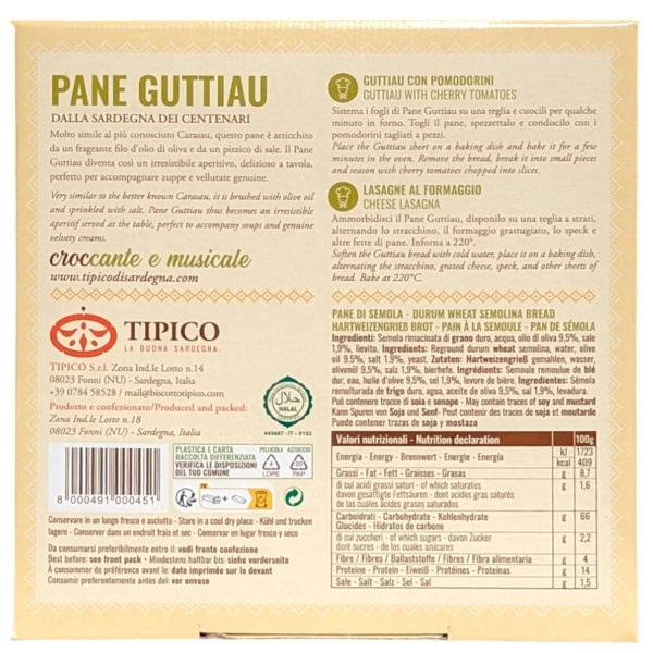 Pane Guttiau – Sardinian Flatbread with Olive Oil and Salt – Authentic Italian Snack