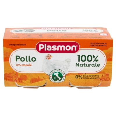Plasmon Homogenized Chicken with Cereals - Baby Food