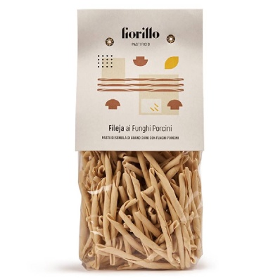 Mushroom Porcini Fileja Pasta 500g - Fiorillo
