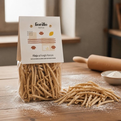 Mushroom Porcini Fileja Pasta 500g - Fiorillo