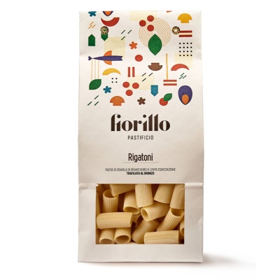 Bronze Cut Rigatoni Pasta 500g - Pastificio Fiorillo