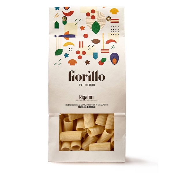 Bronze Cut Rigatoni Pasta 500g - Pastificio Fiorillo