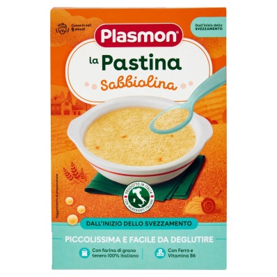 Plasmon Sabbiolina Baby Pasta 300g