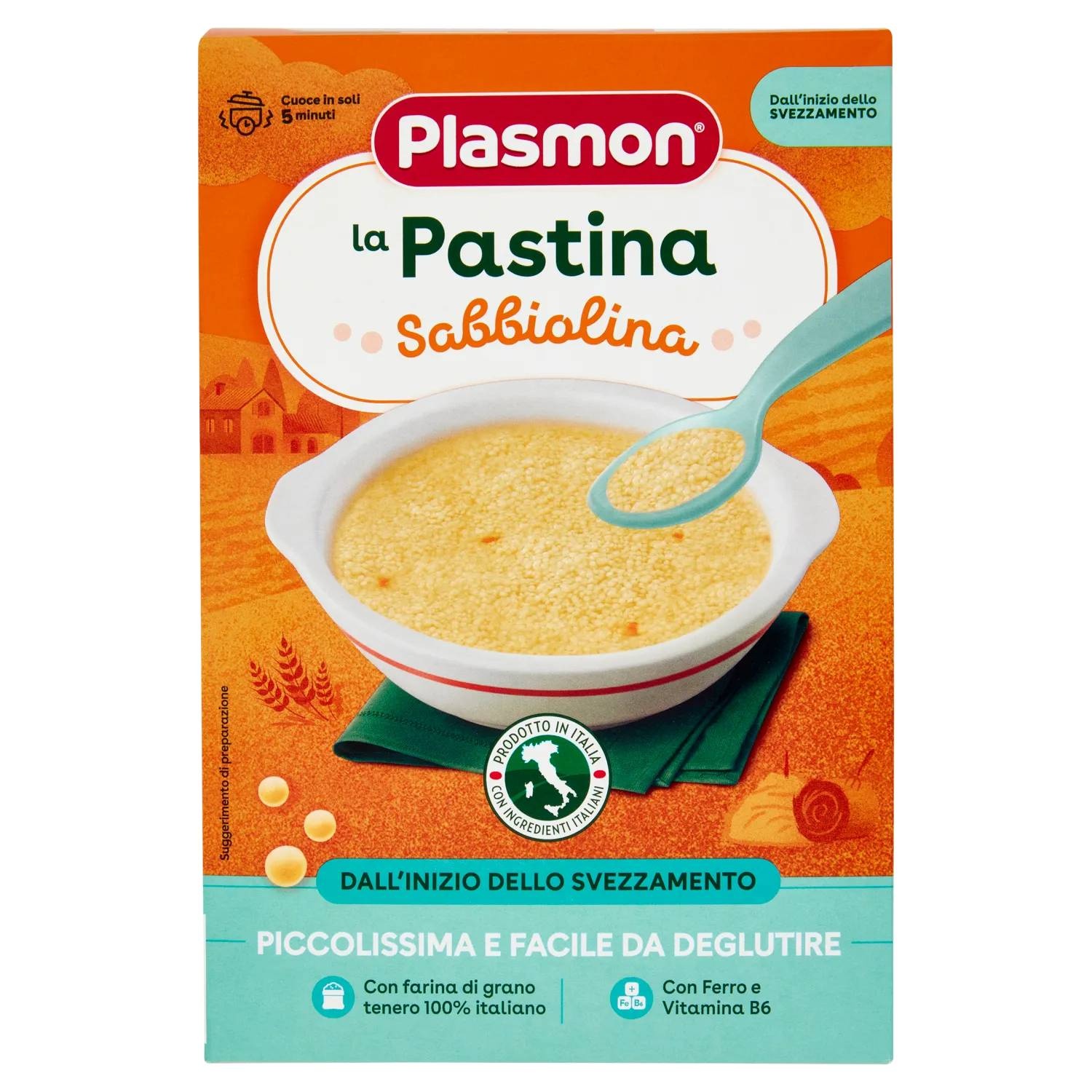Plasmon Sabbiolina Baby Pasta 300g