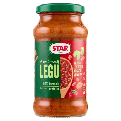 Star Gran Legù Red Lentils & Vegetables Sauce 260g