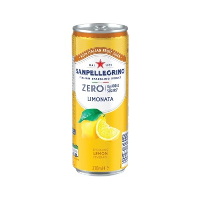Sanpellegrino Limonata Zero Sugar 330ml Can