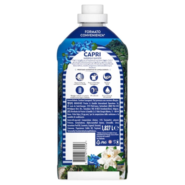 Lenor Concentrated Fabric Softener Capri 87 Washes