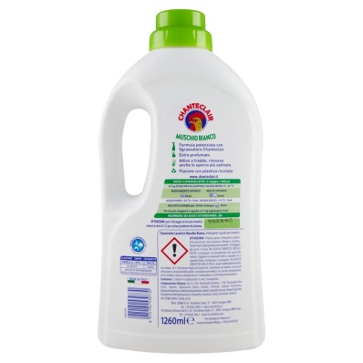 Chante Clair White Musk Laundry Care Bundle - Detergent & Softener - 57 Washes