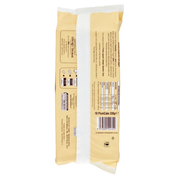 Mulino Bianco Plumcake with Yoghurt 10 Pack 330g