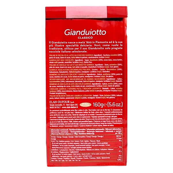 Gianduiotti Chocolate Novi - Luxurious Italian Pralines