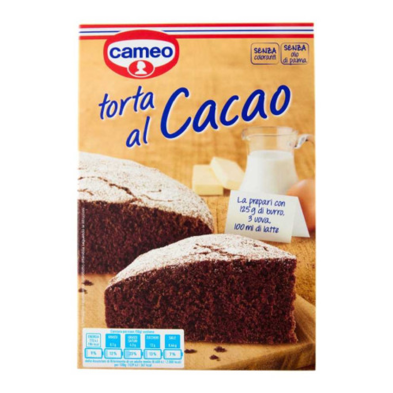 Cameo Cocoa Cake Mix 448g – Italian Torta al Cacao