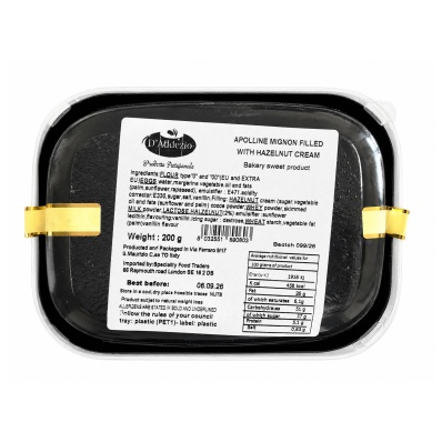 Aragostine - Apolline Gianduia Cream 200g - Crispy Pastry
