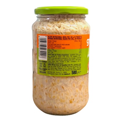 Cooked Wheat Grains ( Grano Cotto ) for "Pastiera Napoletana" Pie 580g
