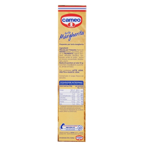 Cameo Torta Margherita - Sponge Cake Mix 428g