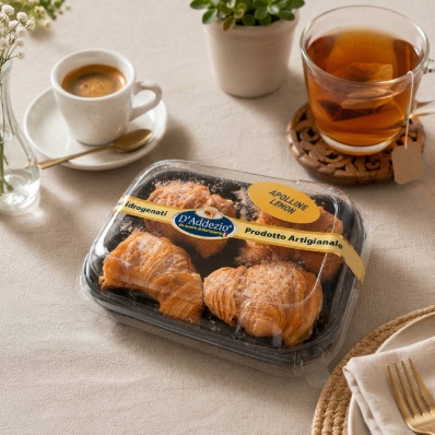 Aragostine - Apolline Lemon Cream 200g - Crispy Pastry Treat