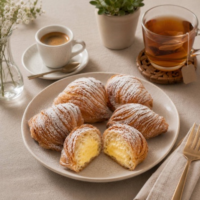 Aragostine - Apolline Lemon Cream 200g - Crispy Pastry Treat