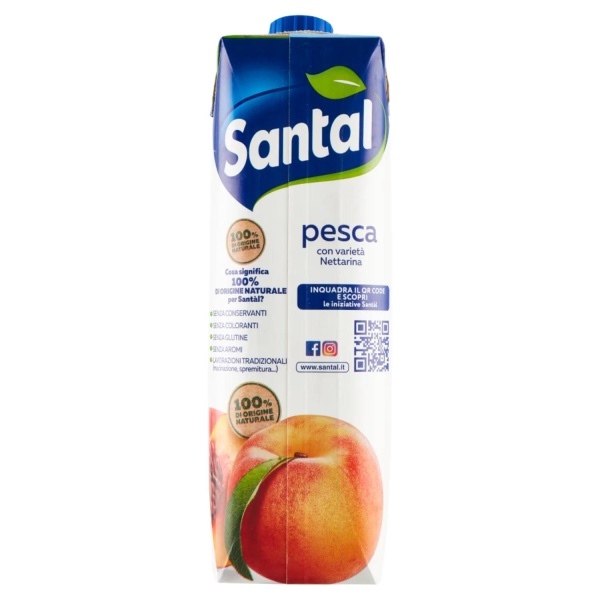 Santàl Peach & Nectarine Juice Drink 1L