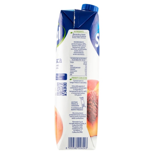 Santàl Peach & Nectarine Juice Drink 1L