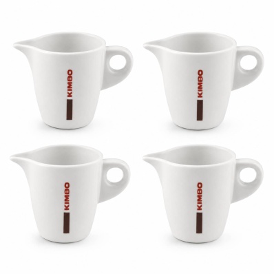 Kimbo Ceramic Milk Jugs 60ml Set of 4