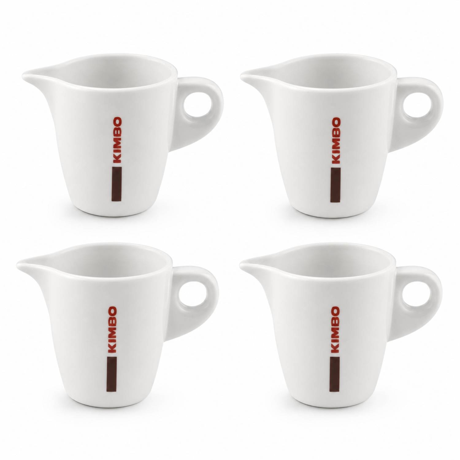 Kimbo Ceramic Milk Jugs 60ml Set of 4