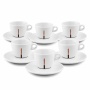 Kimbo Large Cappuccino Cups 280ml Set of 6