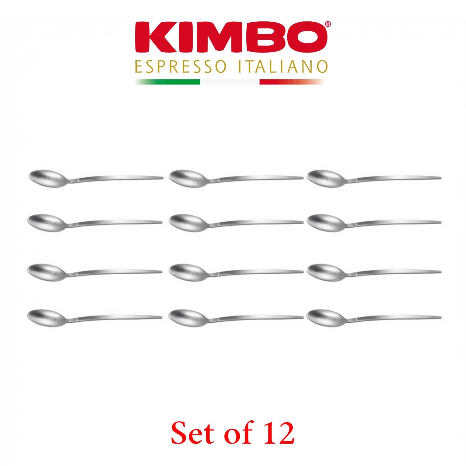 Kimbo Premium Espresso Coffee Spoons Set of 12
