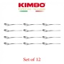 Kimbo Premium Espresso Coffee Spoons Set of 12