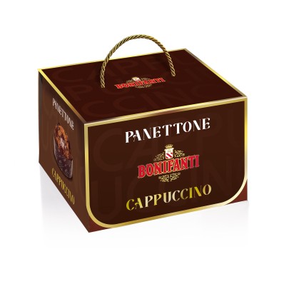 Panettone Cappuccino con Cioccolato al Latte 750 – Italian Cappuccino and Milk Chocolate Panettone