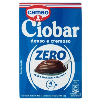 Cameo Ciobar Zero Hot Chocolate, No Added Sugar 76g