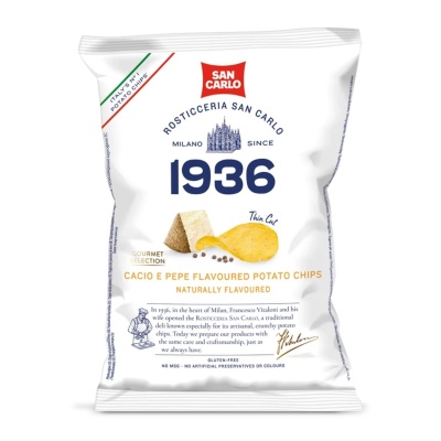 San Carlo Cacio e Pepe Crisps 100g