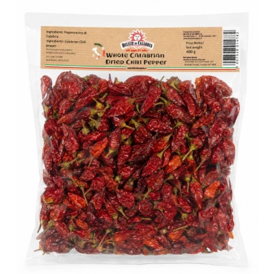Whole Dried Calabrian Chilli Peppers 400g