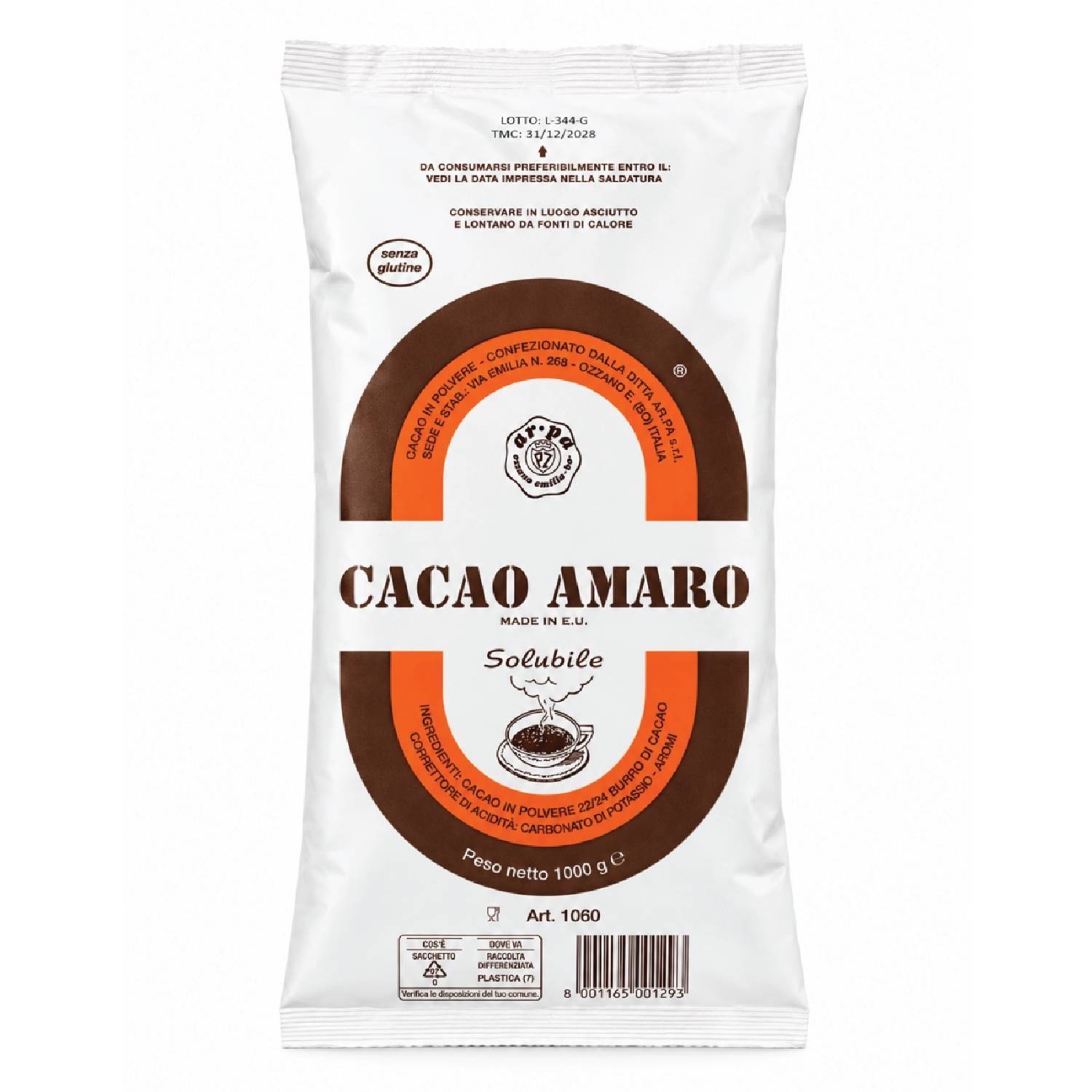Unsweetened Cocoa Powder 1kg – Cacao Amaro – ar.pa