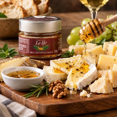 White Truffle Honey 130g – Miele al Tartufo – Le IFE