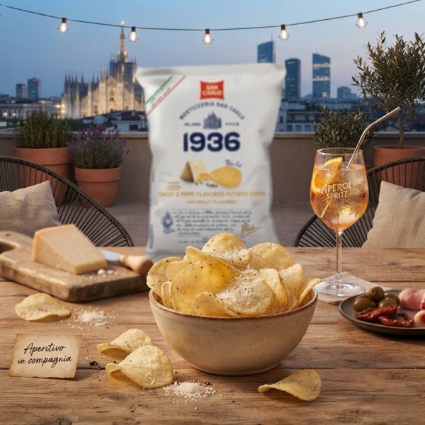 San Carlo Cacio e Pepe Crisps 100g