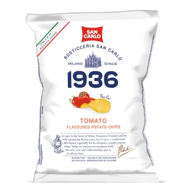San Carlo Più Gusto Pomodoro - Tomato Crisps 50g