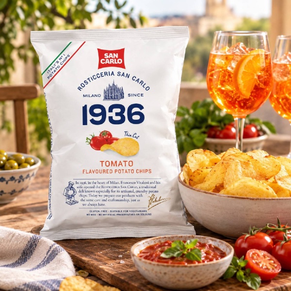 San Carlo Più Gusto Pomodoro - Tomato Crisps 50g