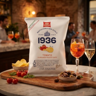 San Carlo Più Gusto Pomodoro - Tomato Crisps 50g