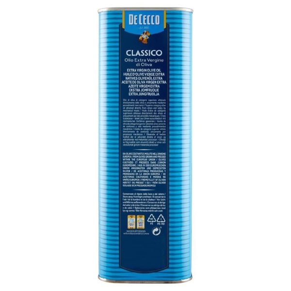 Extra Virgin Olive Oil 2 x 5L – Classico – De Cecco