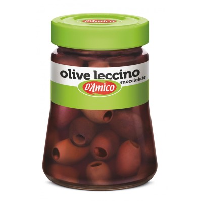 D’Amico Pitted Leccino Olives: Olive Leccino Snocciolate
