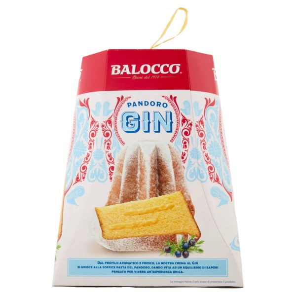 Pandoro with Gin Cream 800g – Balocco