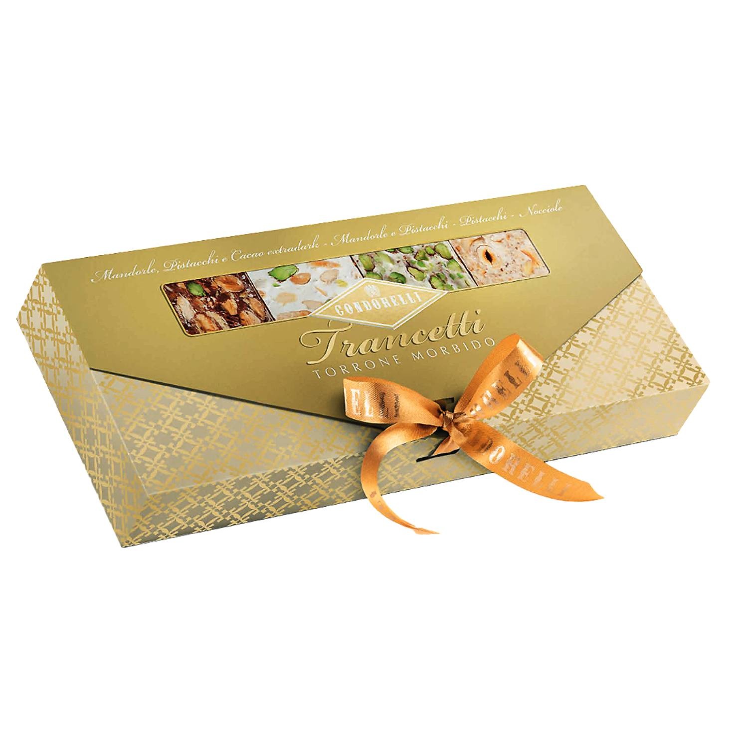 Soft Torrone Gift Box 300g – 4 Flavours – Condorelli