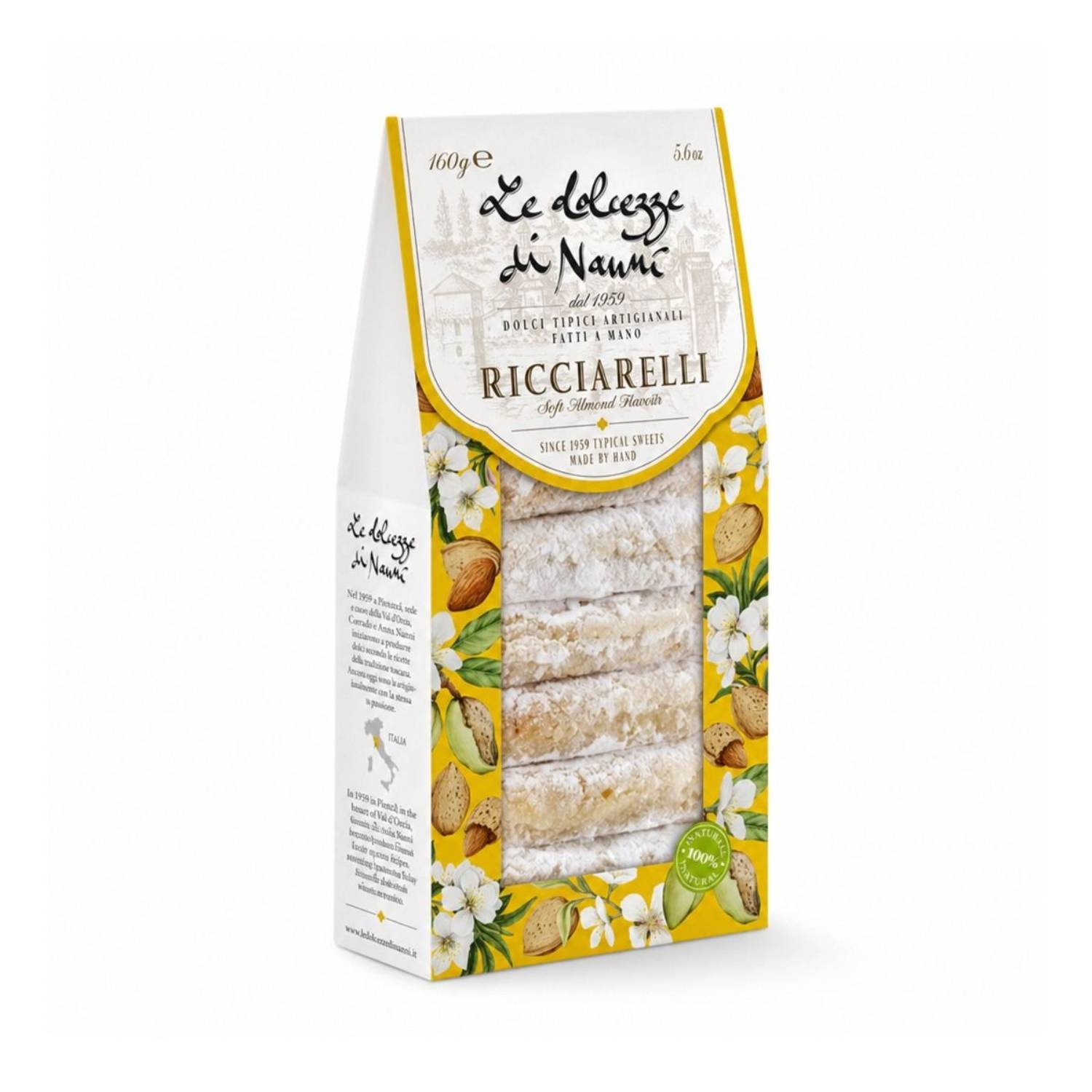 Pistachio Ricciarelli 175g – Italian Almond Sweets