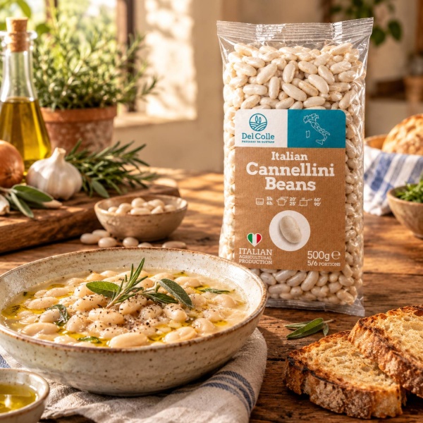 Cannellini Beans 500g – Del Colle