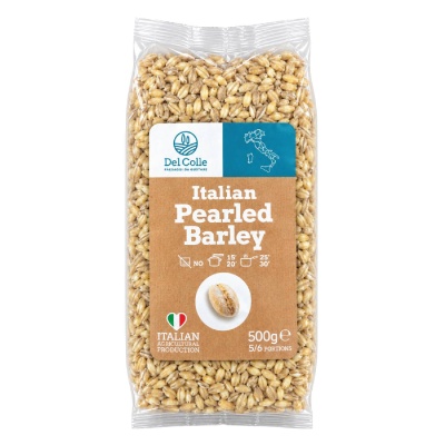 Pearled Barley 500g – Orzo Perlato – Del Colle