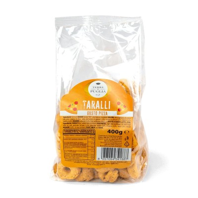 Taralli Gusto Pizza Savory Italian Snack by Terre di Puglia
